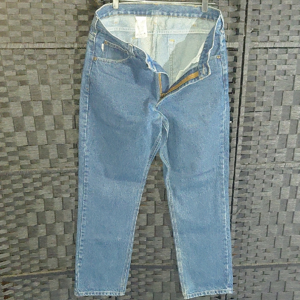 Carhartt Men's Straight Fit Blue Jeans